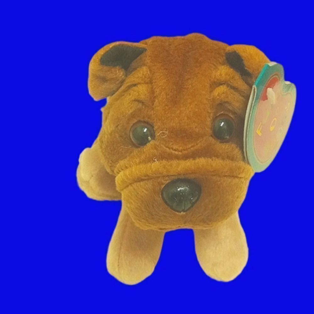 ⭐️5/$25 Avon Full O' Beans stuffed Sharpei Dog